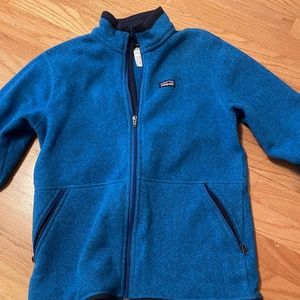 Patagonia Better Sweater Fleece - Boys Size L - Blue